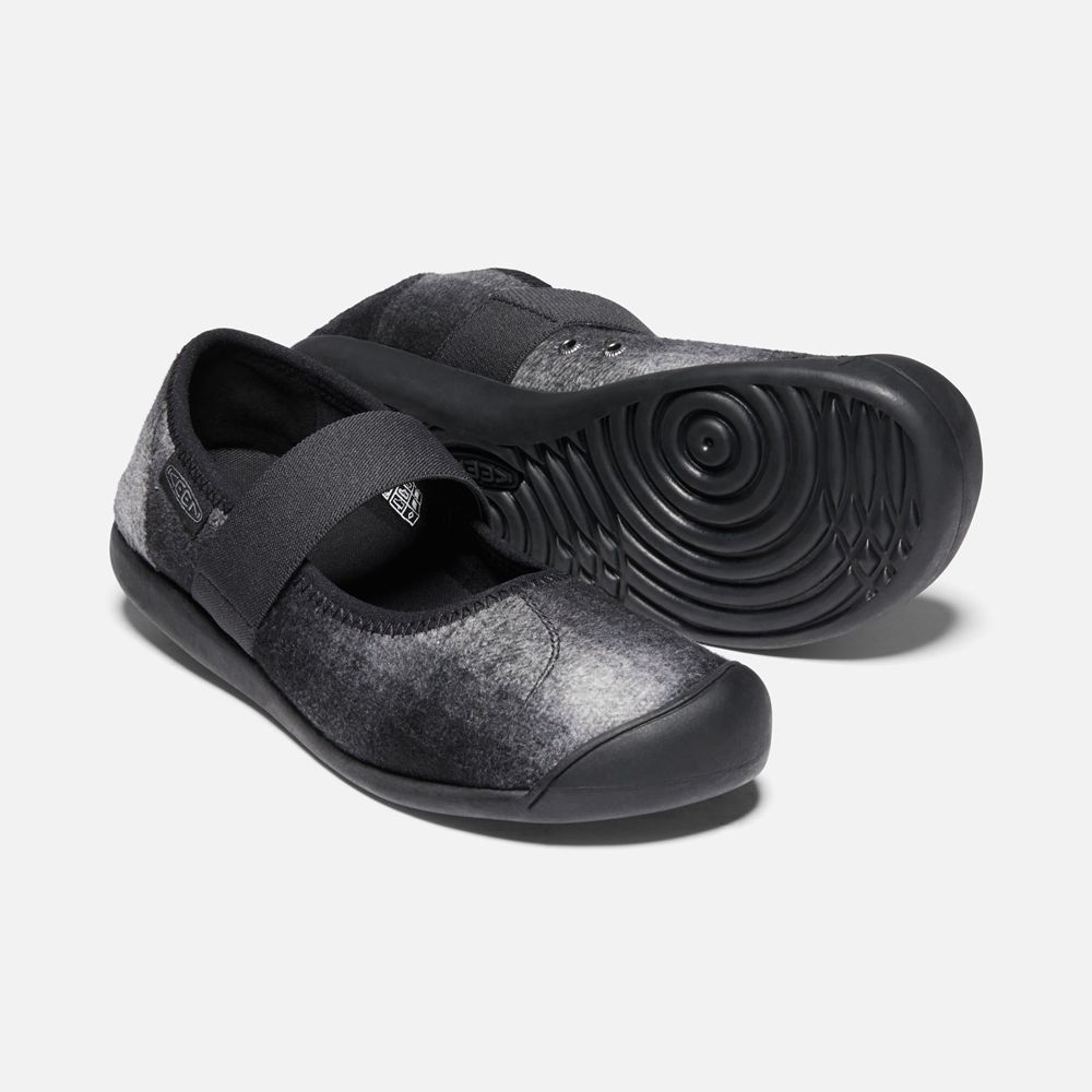 Slip-On Keen Femme Noir | Sienna Plaid Mary Jane | NDZEH-3120